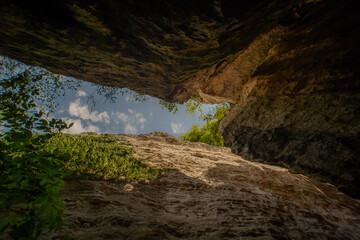 cave in the mountains