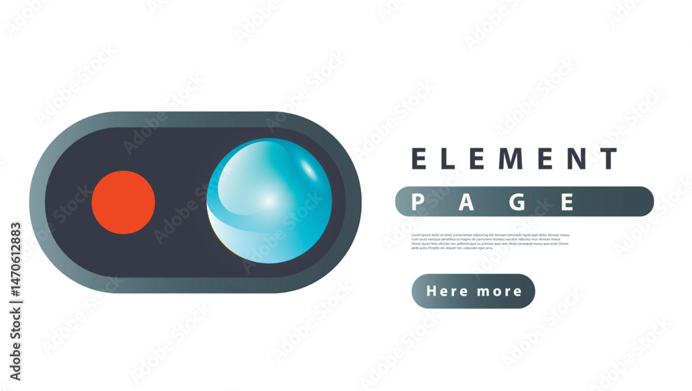 Poster Modern circles design. Abstract tech round background. Futuristic vector design