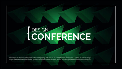 Business Design Conference. Abstract Event Background Banner. Tech Digital Webinar Template. Medical Science Forum Backdrop. Geometric Cover for Online Innovation Seminar. Computer BG Graphic Poster.