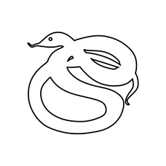 Cobra line icon