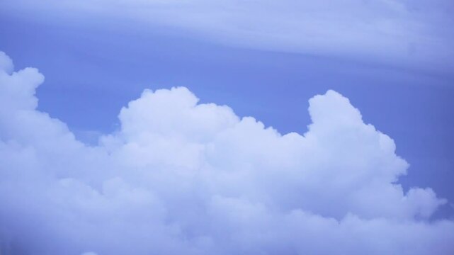 blue sky with clouds