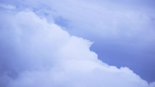 blue sky with clouds