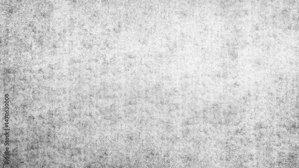 Poster Gray wall with many cracks and holes. wall is made of concrete and has a rough texture as an abstract texture background for template pages and banners.