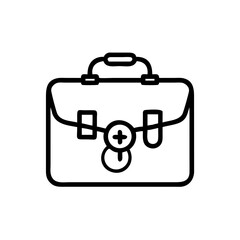 Icon of a doctorchest / first aid kit