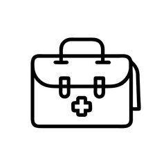Icon of a doctorchest / first aid kit