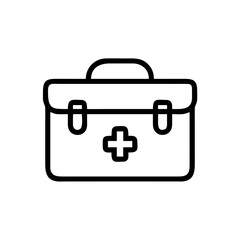Icon of a doctorchest / first aid kit