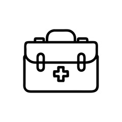 Icon of a doctorchest / first aid kit