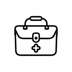 Icon of a doctorchest / first aid kit