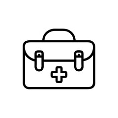 Icon of a doctorchest / first aid kit