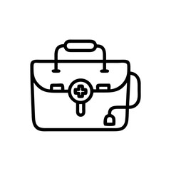 Icon of a doctorchest / first aid kit