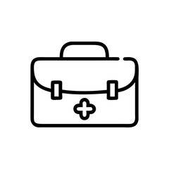 Icon of a doctorchest / first aid kit