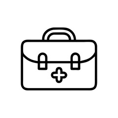 Icon of a doctorchest / first aid kit