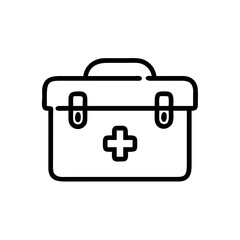 Icon of a doctorchest / first aid kit