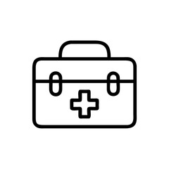 Icon of a doctorchest / first aid kit