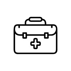 Icon of a doctorchest / first aid kit