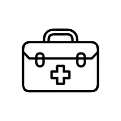 Icon of a doctorchest / first aid kit