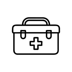 Icon of a doctorchest / first aid kit