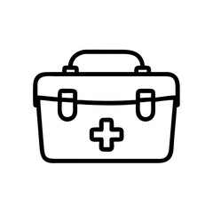 Icon of a doctorchest / first aid kit