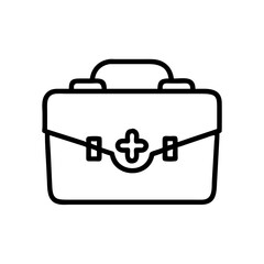 Icon of a doctorchest / first aid kit