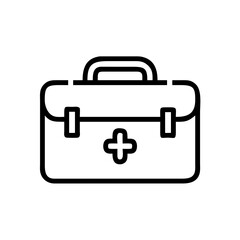 Icon of a doctorchest / first aid kit