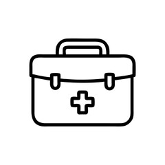 Icon of a doctorchest / first aid kit