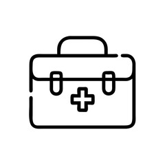 Icon of a doctorchest / first aid kit