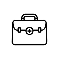 Icon of a doctorchest / first aid kit