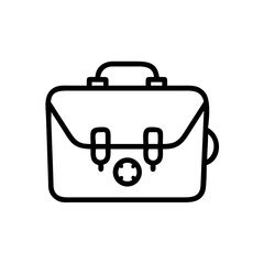 Icon of a doctorchest / first aid kit