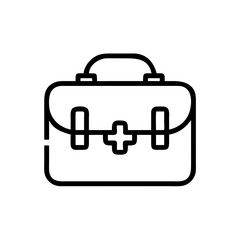 Icon of a doctorchest / first aid kit