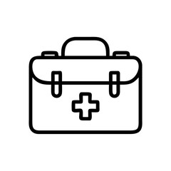 Icon of a doctorchest / first aid kit