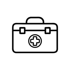 Icon of a doctorchest / first aid kit