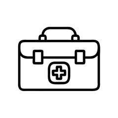 Icon of a doctorchest / first aid kit