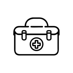 Icon of a doctorchest / first aid kit