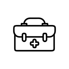 Icon of a doctorchest / first aid kit