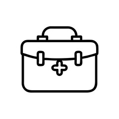Icon of a doctorchest / first aid kit