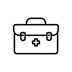 Icon of a doctorchest / first aid kit