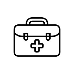 Icon of a doctorchest / first aid kit