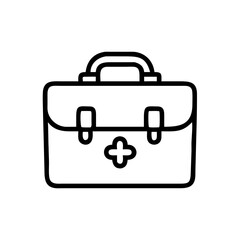 Icon of a doctorchest / first aid kit