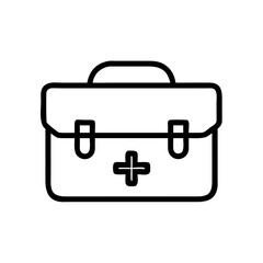 Icon of a doctorchest / first aid kit