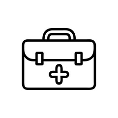 Icon of a doctorchest / first aid kit