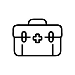 Icon of a doctorchest / first aid kit