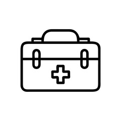 Icon of a doctorchest / first aid kit