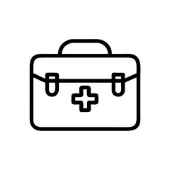 Icon of a doctorchest / first aid kit