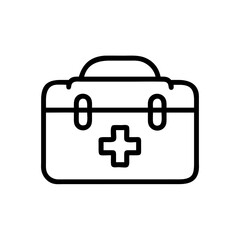 Icon of a doctorchest / first aid kit