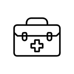 Icon of a doctorchest / first aid kit
