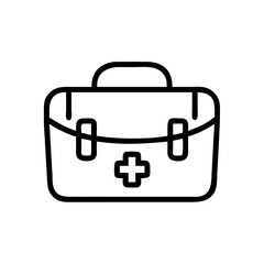 Icon of a doctorchest / first aid kit