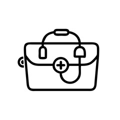 Icon of a doctorchest / first aid kit