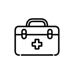 Icon of a doctorchest / first aid kit