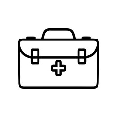 Icon of a doctorchest / first aid kit
