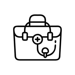 Icon of a doctorchest / first aid kit